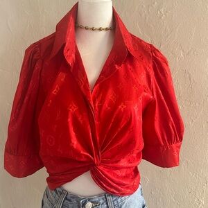 ❤️‍🔥❤️‍🔥❤️‍🔥❤️‍🔥❤️‍🔥HOT RED CLASSY BLOUSE ❤️‍🔥✨❤️‍🔥✨❤️‍🔥❤️‍🔥❤️‍🔥
